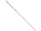 FJC Finejewelers 7 Inch 14k White Gold 4.5mm Fancy Link Chain Bracelet
