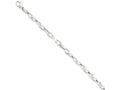 FJC Finejewelers 8 Inch 14k White Gold 6.5mm Fancy Link Chain Bracelet