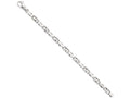 FJC Finejewelers 8 Inch 14k White Gold 5.75mm Fancy Link Chain Bracelet