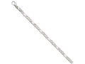 FJC Finejewelers 7 Inch 14k White Gold 5.5mm Polished Fancy Link Chain Bracelet