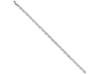 FJC Finejewelers 7.25 Inch 14k White Gold 4.25mm Fancy Link Chain Bracelet