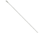 FJC Finejewelers 8.25 Inch 14k White Gold 2.75mm Fancy Link Chain Bracelet