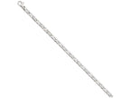 FJC Finejewelers 8 Inch 14k White Gold 4.5mm Fancy Link Chain Bracelet