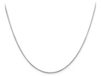 FJC Finejewelers 24 Inch 14k White Gold .80mm Ocatagonal Snake Chain Necklace