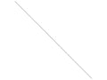 FJC Finejewelers 16 Inch 14k White Gold .60mm Round Snake Chain Necklace
