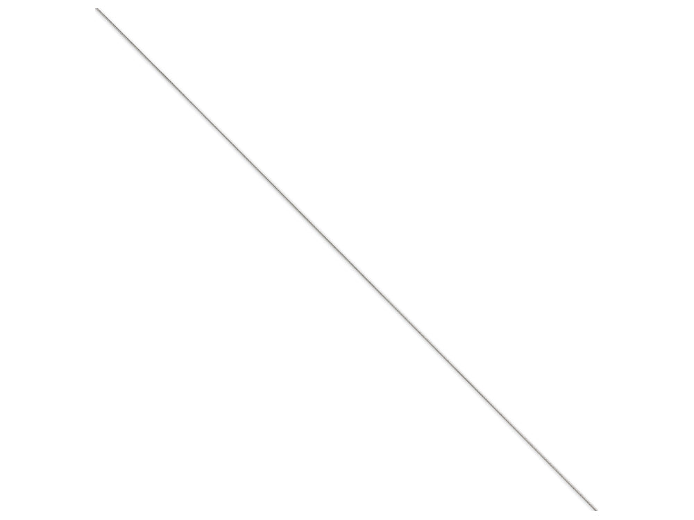 FJC Finejewelers 16 Inch 14k White Gold .60mm Round Snake Chain Necklace