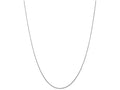 FJC Finejewelers 14 Inch 14k White Gold .80mm Round Snake Chain Necklace