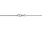 FJC Finejewelers 20 Inch 14k White Gold .90mm Round Snake Chain Necklace