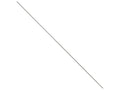FJC Finejewelers 18 Inch 14k White Gold 1.1mm Round Snake Chain Necklace