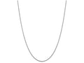 FJC Finejewelers 24 Inch 14k White Gold 1.2mm Round Snake Chain Necklace