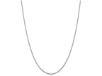 FJC Finejewelers 30 Inch 14k White Gold 1.2mm Round Snake Chain Necklace
