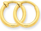 FJC Finejewelers 14k Yellow Gold Non-pierced Hoop Earrings