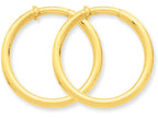 FJC Finejewelers 14k Yellow Gold Non-pierced Hoop Earrings