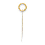 FJC Finejewelers 14k Yellow Gold Baseball Disc Charm