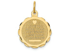 FJC Finejewelers 14k Yellow Gold Love Charm