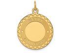 FJC Finejewelers 14k Yellow Gold Happy Anniversary Charm