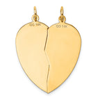 FJC Finejewelers 14k Yellow Gold Mizpah Charm