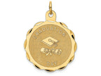 FJC Finejewelers 14k Yellow Gold Graduation Day with Diploma Charm