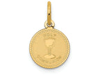 FJC Finejewelers 14k Yellow Gold Holy Communion Charm