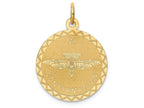 FJC Finejewelers 14k Yellow Gold My Confirmation Charm