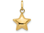 FJC Finejewelers 14k Yellow Gold Puffed Star Charm