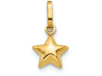 FJC Finejewelers 14k Yellow Gold Puffed Star Charm