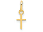 FJC Finejewelers 14k Yellow Gold Tiny Cross Charm