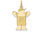 FJC Finejewelers 14k Yellow Gold Kid Charm