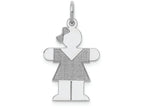 FJC Finejewelers 14k White Gold Kid Charm