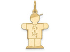 FJC Finejewelers 14k Yellow Gold Kid Charm