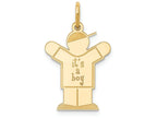 FJC Finejewelers 14k Yellow Gold Kid Charm
