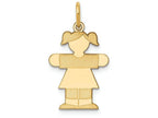 FJC Finejewelers 14k Yellow Gold Kid Charm