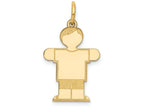 FJC Finejewelers 14k Yellow Gold Kid Charm