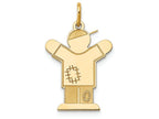 FJC Finejewelers 14k Yellow Gold Kid Charm