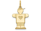 FJC Finejewelers 14k Yellow Gold Kid Charm