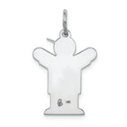 FJC Finejewelers 14k Yellow Gold Kid Charm 15 x 25mm Themed Boy