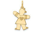 FJC Finejewelers 14k Yellow Gold Themed Kid Girl Charm 15 x 25mm