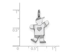 FJC Finejewelers Sterling Silver Kid Charm