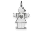 FJC Finejewelers Sterling Silver Kid Charm