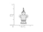 FJC Finejewelers Sterling Silver Kid Charm
