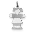FJC Finejewelers Sterling Silver Kid Charm