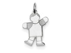 FJC Finejewelers Sterling Silver Kid Charm
