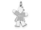 FJC Finejewelers Sterling Silver Kid Charm