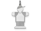 FJC Finejewelers Sterling Silver Kid Charm