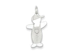 FJC Finejewelers Sterling Silver Pee-wee Cuddle Charm