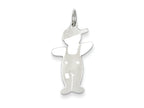 FJC Finejewelers Sterling Silver Spunky Cuddle Charm