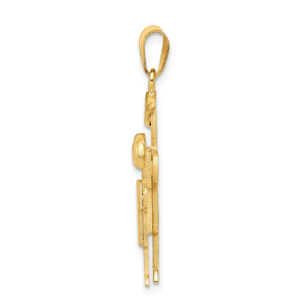 The Kids® Big Boy and Little Boy Engraveable Charm / Pendant Necklace