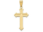 FJC Finejewelers 14k Yellow Gold Passion Cross Charm