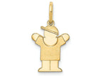 FJC Finejewelers 14k Yellow Gold Mini Boy Charm