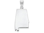 FJC Finejewelers 14k White Gold Al State Charm Bail Only